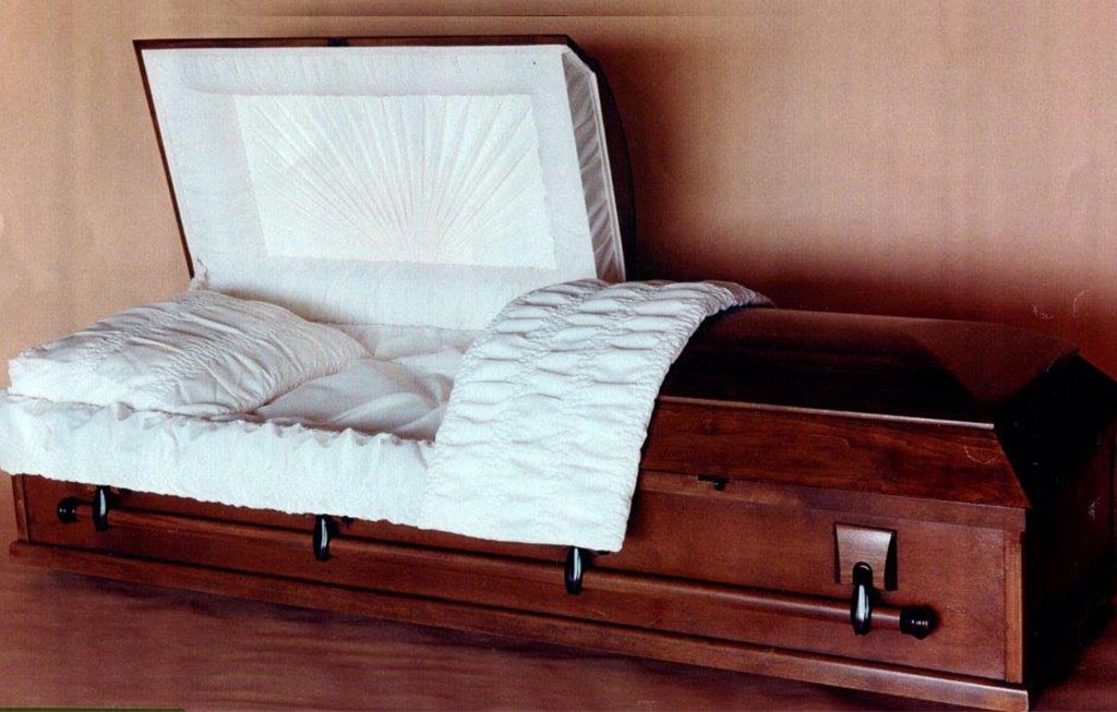Wood Casket | Simple cremation care funeral arrangements cost burials